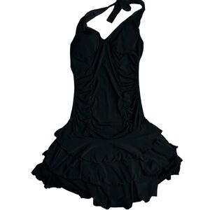 Y2K ruffle dress